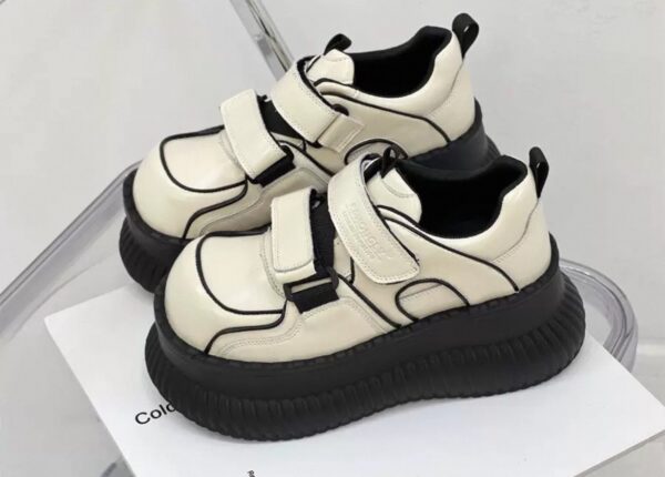 【ダブルベルトレザーシューズ　SHS1037】 - 画像 (2)