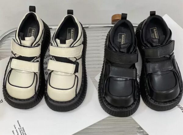 【ダブルベルトレザーシューズ　SHS1037】 - 画像 (3)